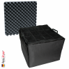 0350 Valise Cube Noire avec Compartiments 5
