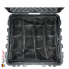 0350 Valise Cube Noire avec Compartiments 8
