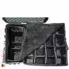 0350 Valise Cube Noire avec Compartiments 9