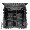 0350 Valise Cube Noire avec Compartiments 10