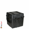 0350 Valise Cube Noire avec Compartiments 1