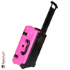 1510 Valise Carry On Rose avec Compartiments 4